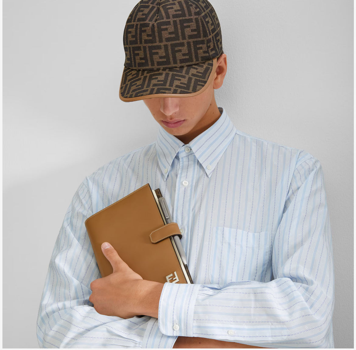 Casquette de baseball en tissu jacquard FF