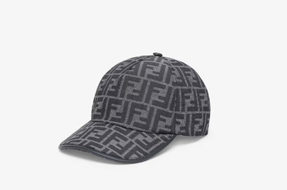 Casquette de baseball en jacquard FF bleu