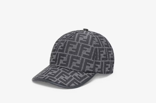 Casquette de baseball en jacquard FF bleu
